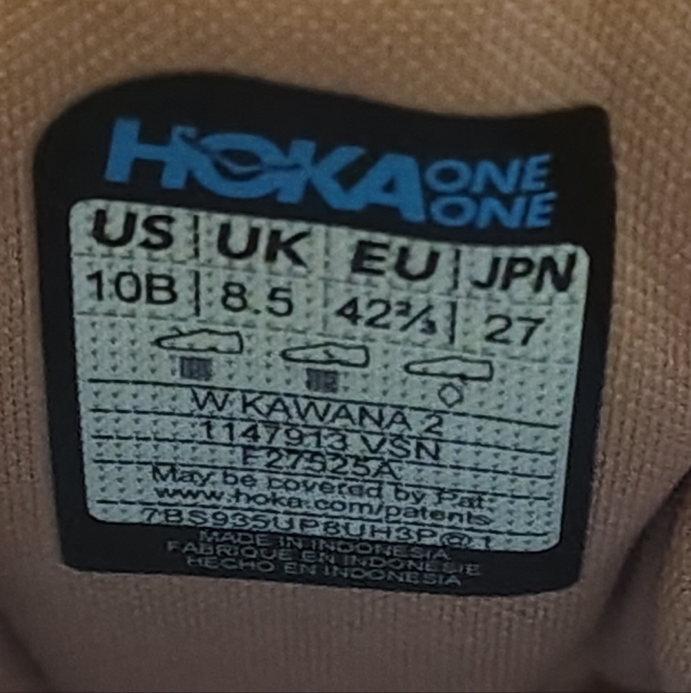 NEW! Hoka Kawana 2.Colour: vanilla /sandstone. Size 10 B - Picture 7 of 15